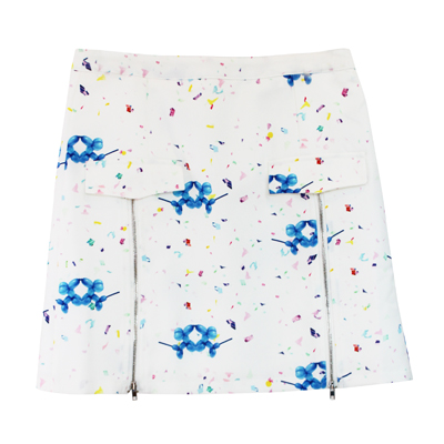 [50%SALE]poodleballoon print skirt		