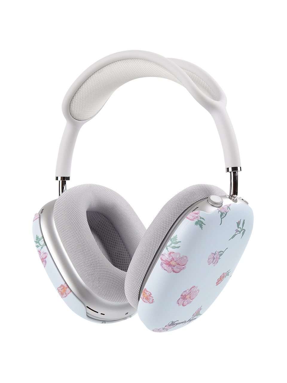 FLORAL AIRPODS MAX CASE (LIGHT BLUE)