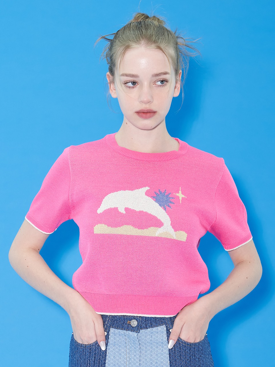 DOLPHIN KNIT (PINK)